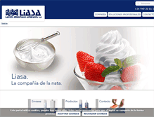Tablet Screenshot of liasa.net